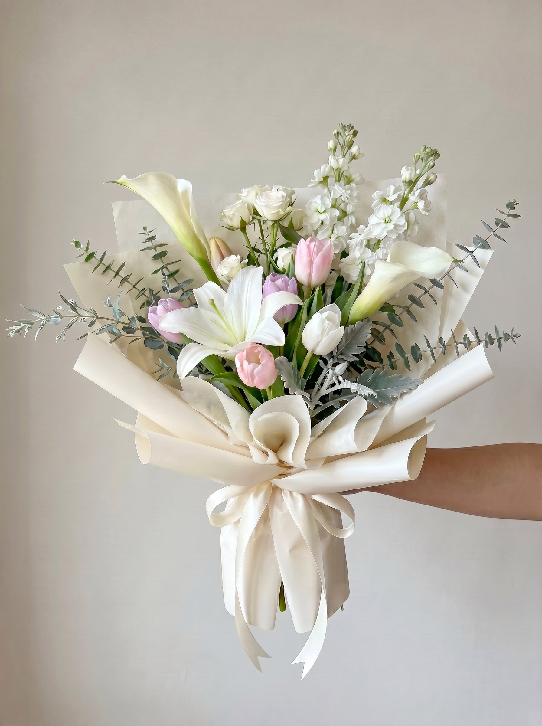 Pastel Lily & Tulip Petite