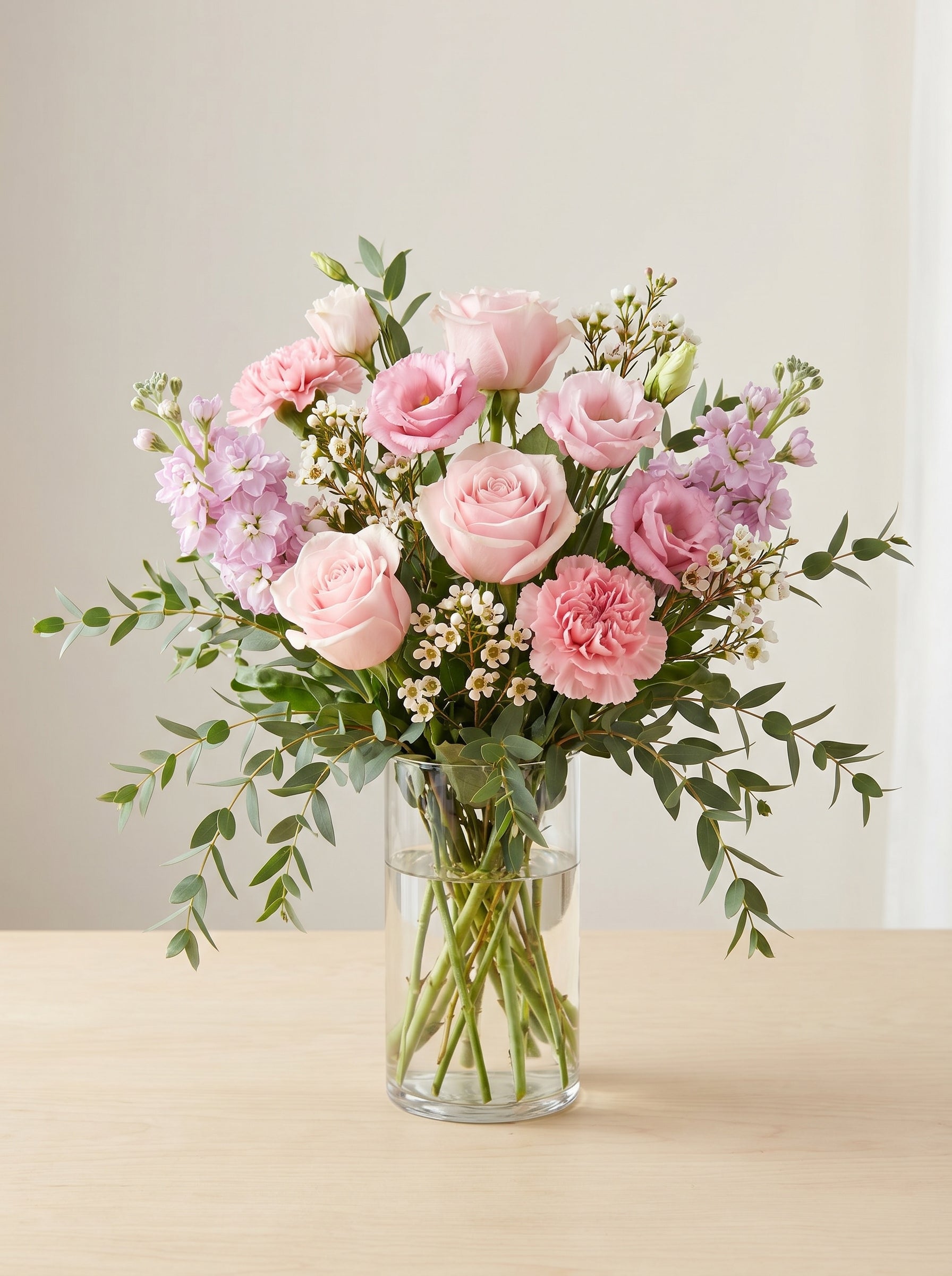Rosy Comfort Vase