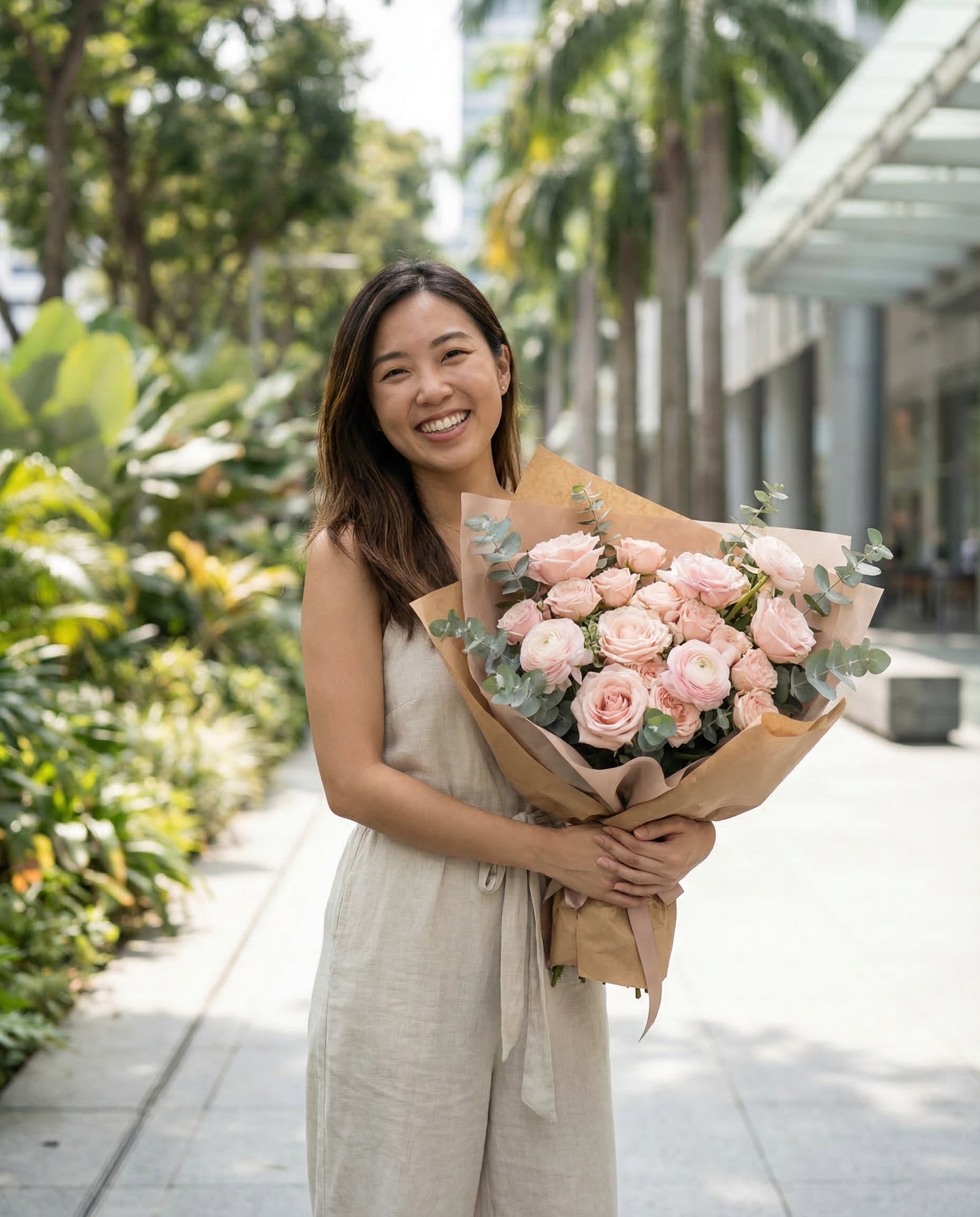 Outdoor birthday lifestyle creative