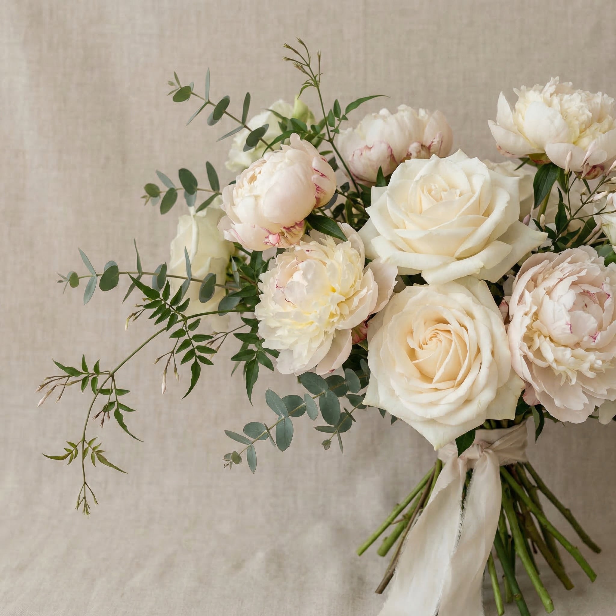 Wedding bouquet product creative